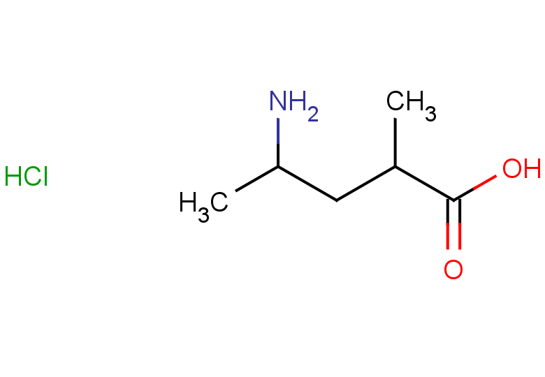 4-amino-2-methylpentanoic acid hydrochloride