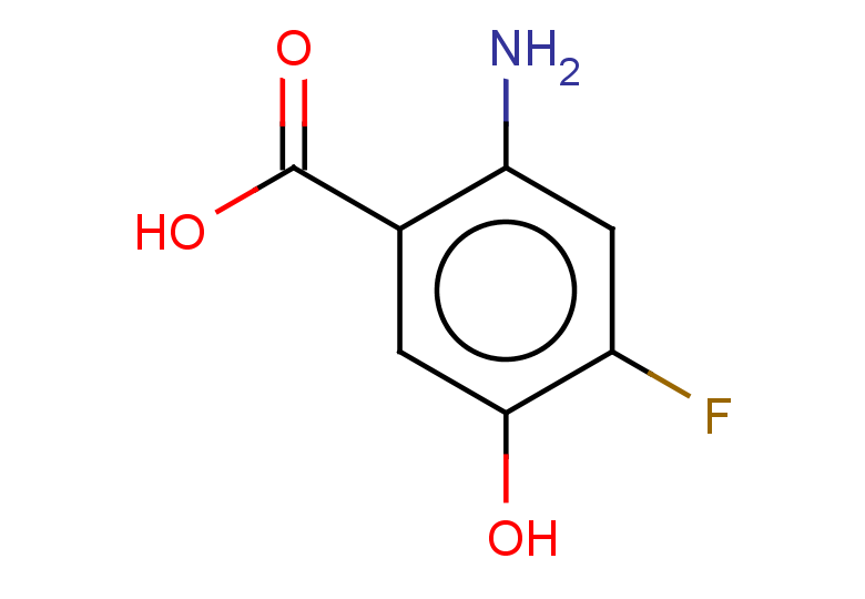 2-amino-4-fluoro-5-hydroxybenzoic acid