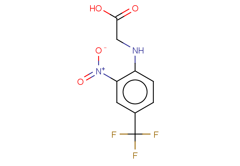 2-{[2-nitro-4-(trifluoromethyl)phenyl]amino}acetic acid