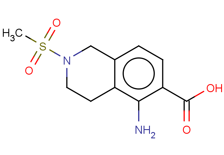 5-amino-2-methanesulfonyl-1,2,3,4-tetrahydroisoquinoline-6-carboxylic acid