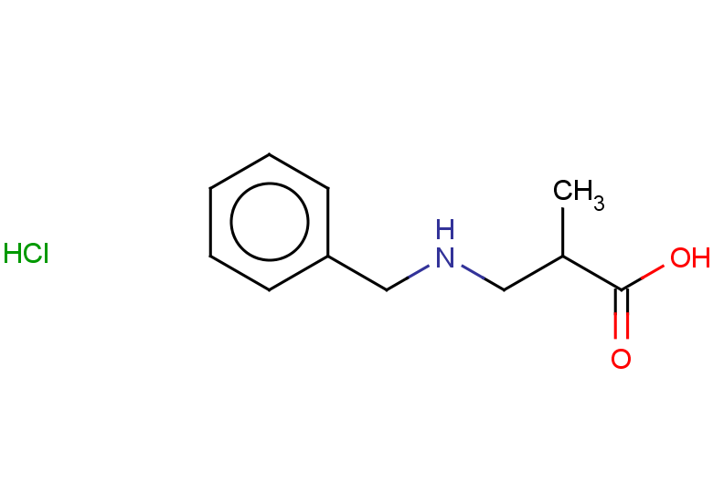 3-(benzylamino)-2-methylpropanoic acid hydrochloride