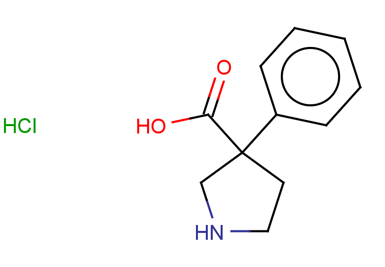 3-phenylpyrrolidine-3-carboxylic acid hydrochloride