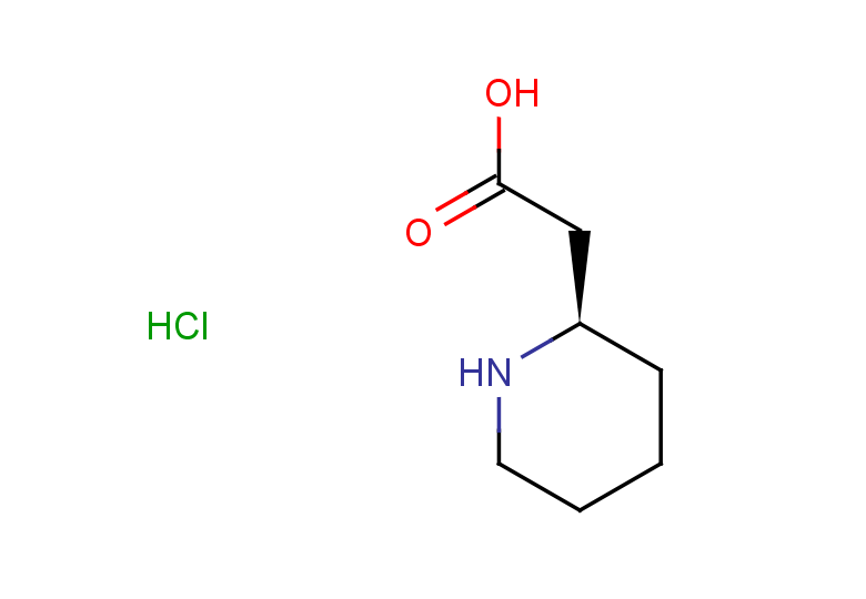 2-[(2R)-piperidin-2-yl]acetic acid hydrochloride
