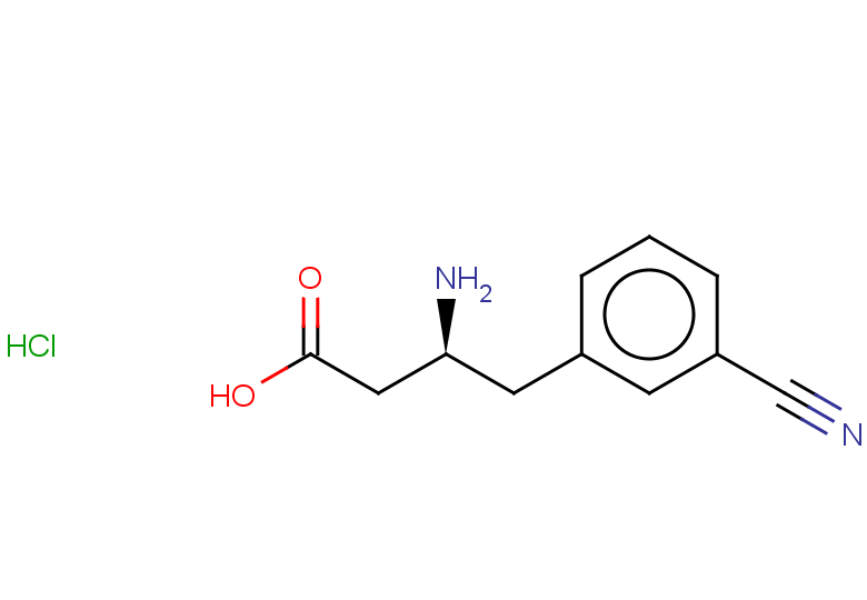 (3S)-3-amino-4-(3-cyanophenyl)butanoic acid hydrochloride