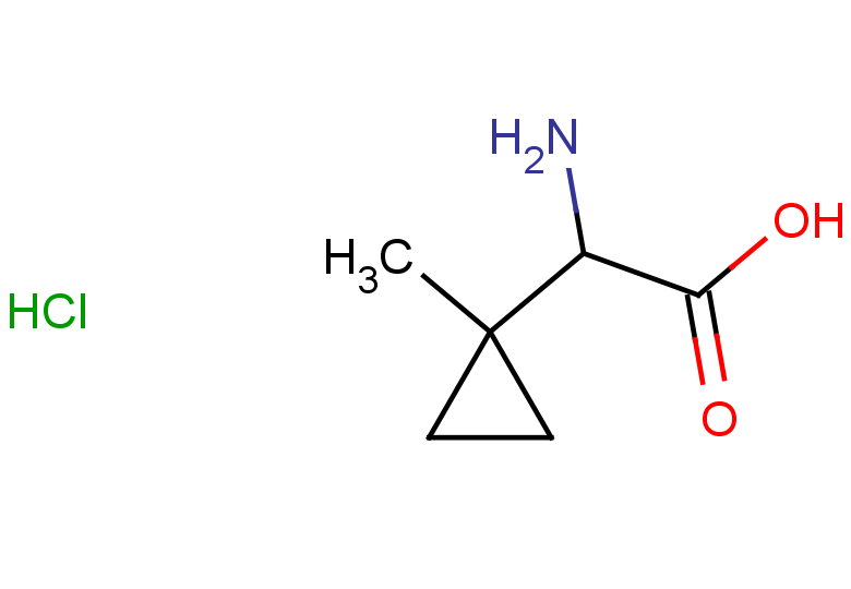 2-amino-2-(1-methylcyclopropyl)acetic acid hydrochloride