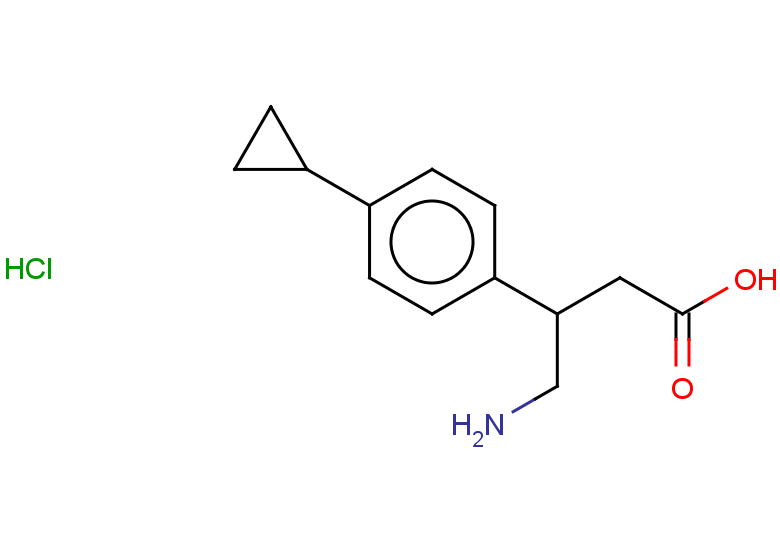 4-amino-3-(4-cyclopropylphenyl)butanoic acid hydrochloride