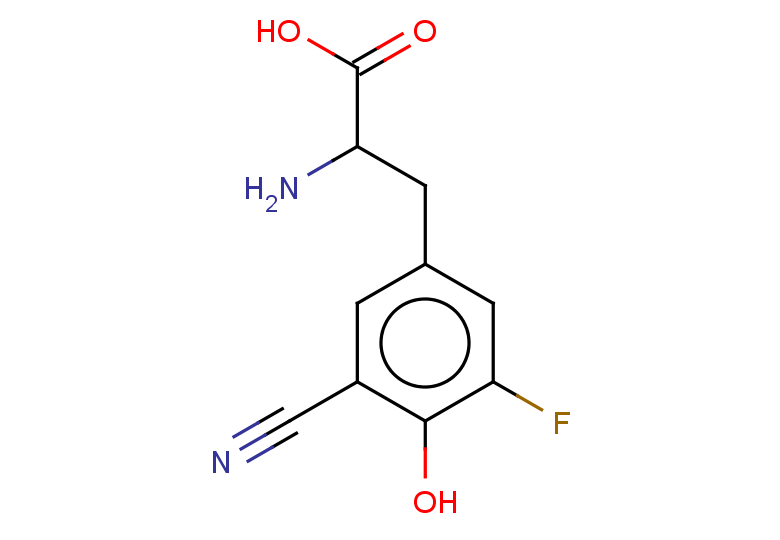 2-amino-3-(3-cyano-5-fluoro-4-hydroxyphenyl)propanoic acid
