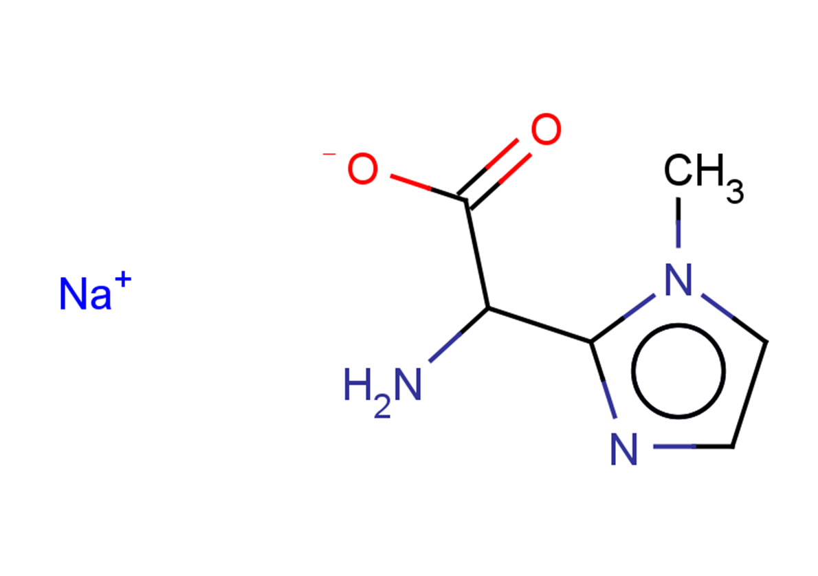 sodium 2-amino-2-(1-methyl-1H-imidazol-2-yl)acetate