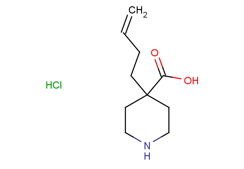 4-(but-3-en-1-yl)piperidine-4-carboxylic acid hydrochloride