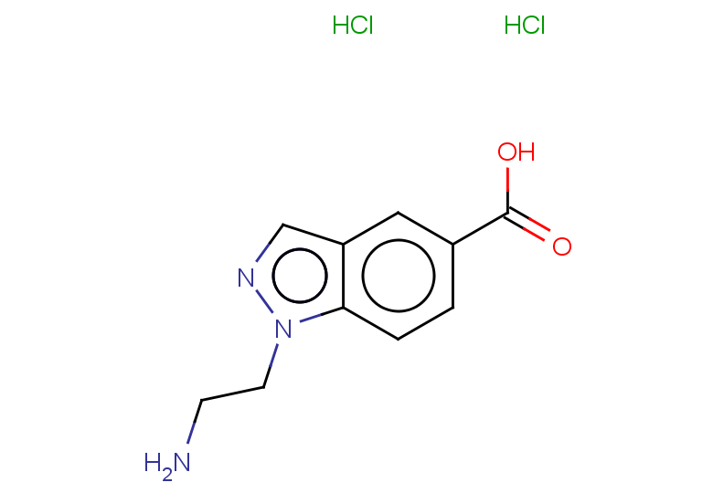 1-(2-aminoethyl)-1H-indazole-5-carboxylic acid dihydrochloride