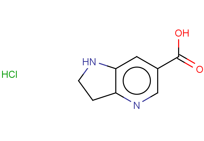 1H,2H,3H-pyrrolo[3,2-b]pyridine-6-carboxylic acid hydrochloride