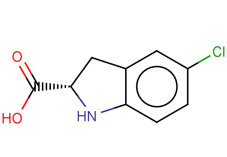 (2S)-5-chloro-2,3-dihydro-1H-indole-2-carboxylic acid