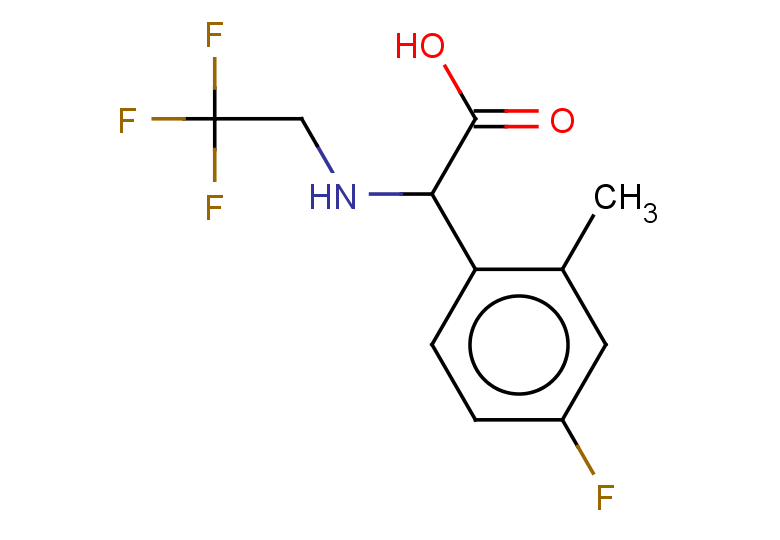 2-(4-FLUORO-2-METHYLPHENYL)-2-[(2,2,2-TRIFLUOROETHYL)AMINO]ACETIC ACID