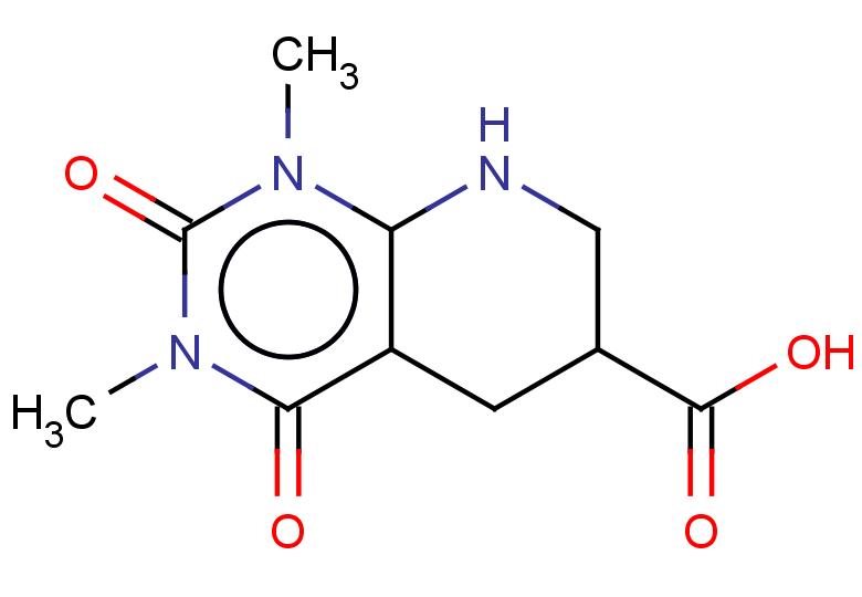 1,3-dimethyl-2,4-dioxo-1H,2H,3H,4H,5H,6H,7H,8H-pyrido[2,3-d]pyrimidine-6-carboxylic acid