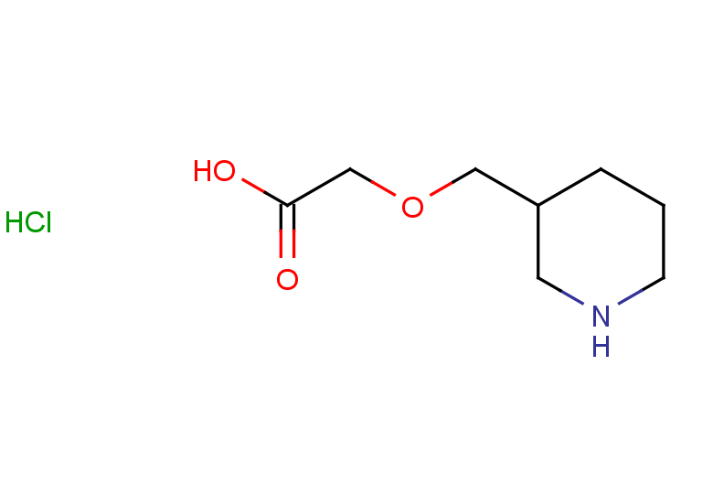 2-[(piperidin-3-yl)methoxy]acetic acid hydrochloride