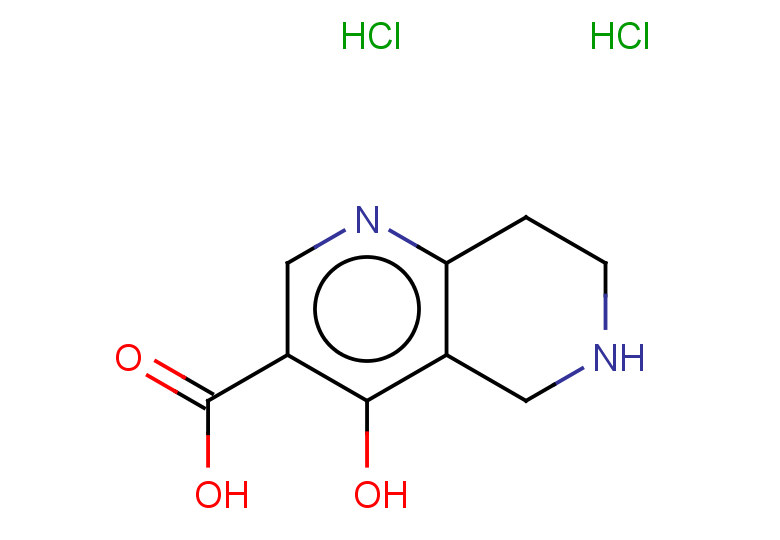 4-hydroxy-5,6,7,8-tetrahydro-1,6-naphthyridine-3-carboxylic acid dihydrochloride