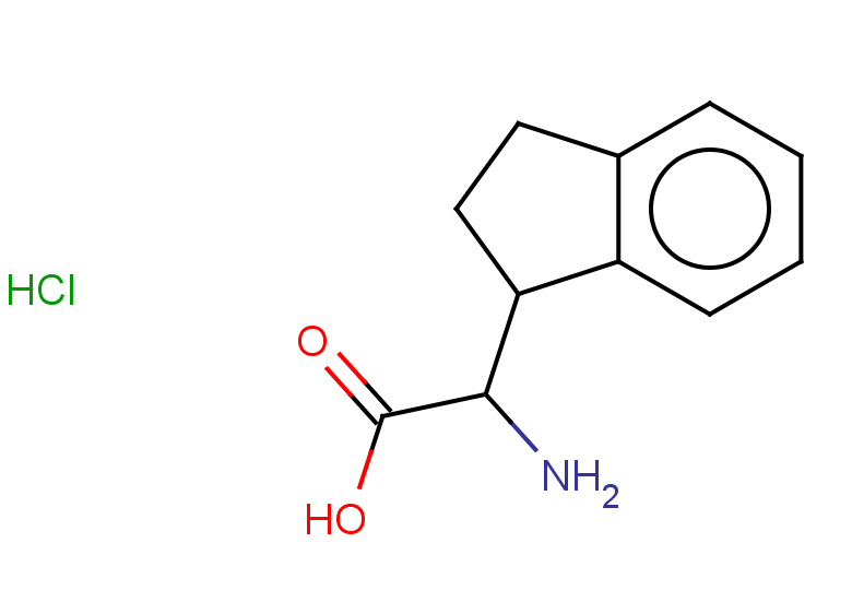 2-amino-2-(2,3-dihydro-1H-inden-1-yl)acetic acid hydrochloride
