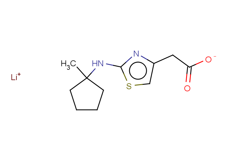 lithium(1+) ion 2-{2-[(1-methylcyclopentyl)amino]-1,3-thiazol-4-yl}acetate