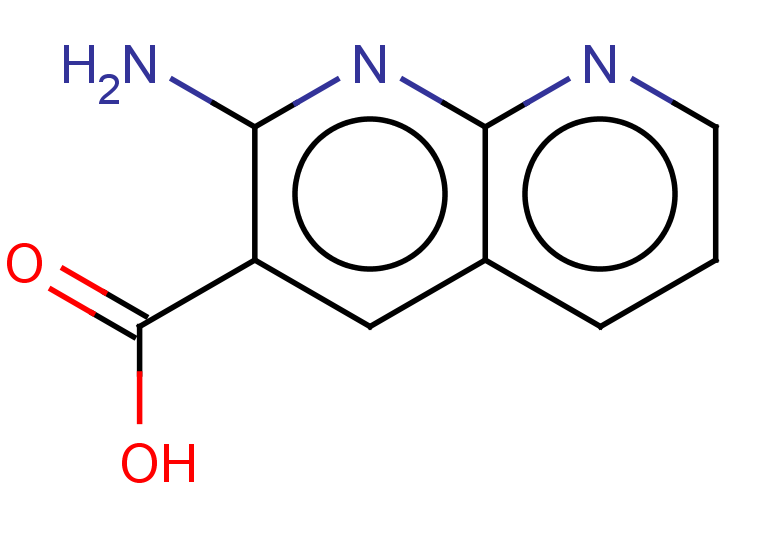 2-amino-1,8-naphthyridine-3-carboxylic acid