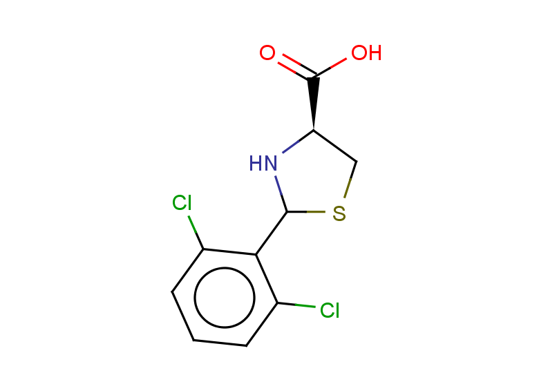 (4S)-2-(2,6-dichlorophenyl)-1,3-thiazolidine-4-carboxylic acid