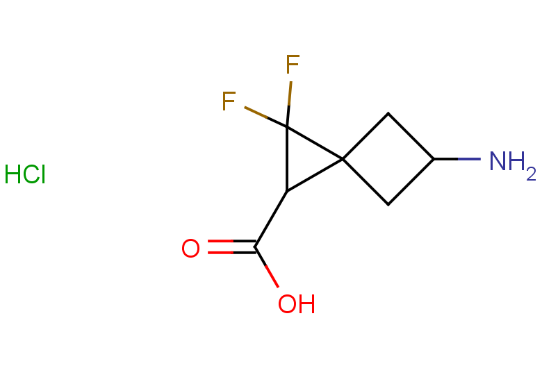 5-amino-2,2-difluorospiro[2.3]hexane-1-carboxylic acid hydrochloride