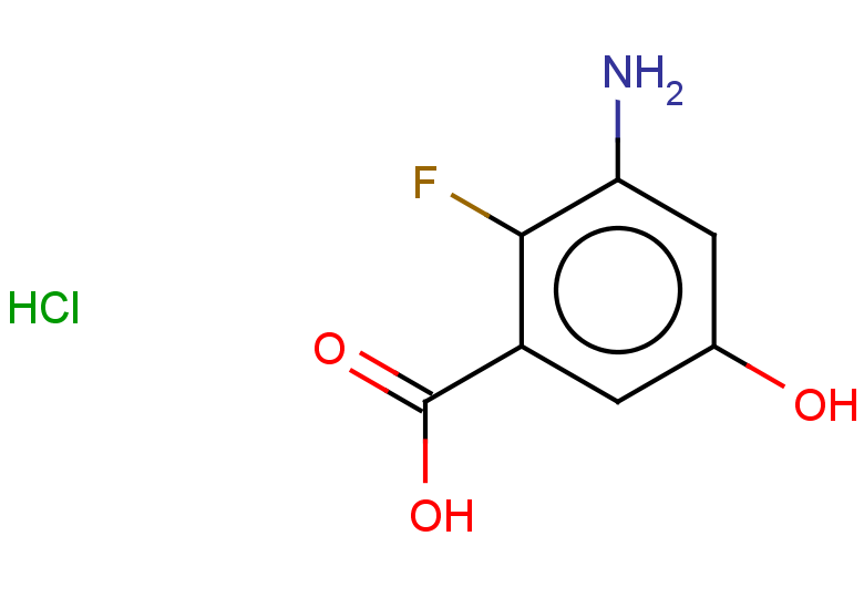 3-amino-2-fluoro-5-hydroxybenzoic acid hydrochloride