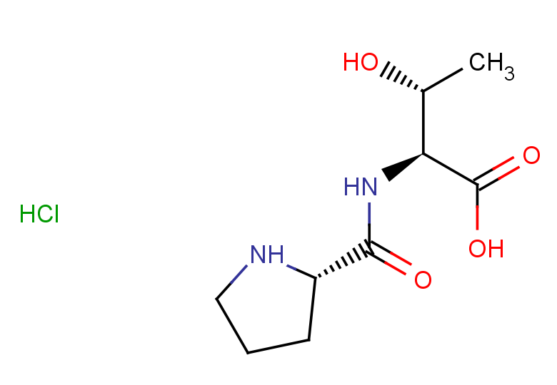 (2S,3R)-3-hydroxy-2-{[(2S)-pyrrolidin-2-yl]formamido}butanoic acid hydrochloride