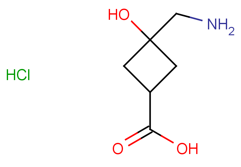3-(aminomethyl)-3-hydroxycyclobutane-1-carboxylic acid hydrochloride, Mixture of diastereomers