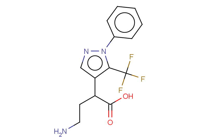 4-amino-2-[1-phenyl-5-(trifluoromethyl)-1H-pyrazol-4-yl]butanoic acid