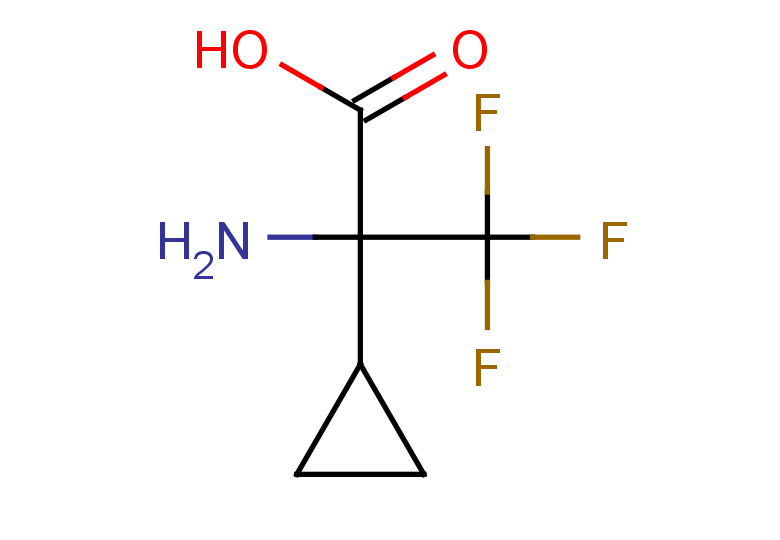 2-amino-2-cyclopropyl-3,3,3-trifluoropropanoic acid
