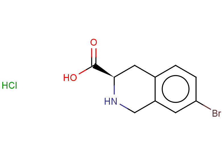 (3R)-7-bromo-1,2,3,4-tetrahydroisoquinoline-3-carboxylic acid hydrochloride