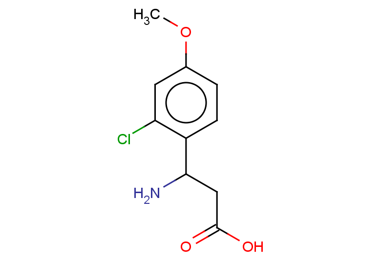 3-amino-3-(2-chloro-4-methoxyphenyl)propanoic acid