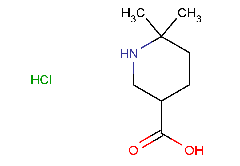 6,6-dimethylpiperidine-3-carboxylic acid hydrochloride