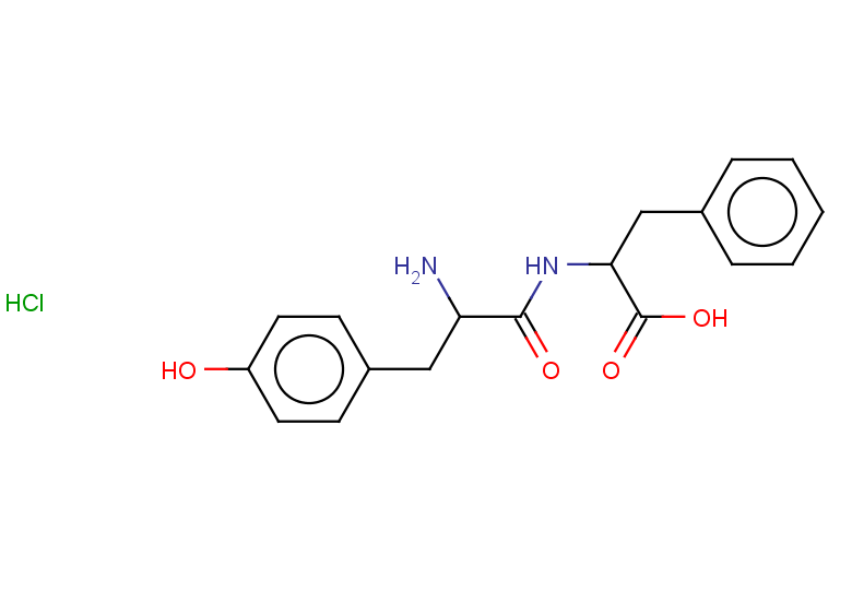 2-[2-amino-3-(4-hydroxyphenyl)propanamido]-3-phenylpropanoic acid hydrochloride