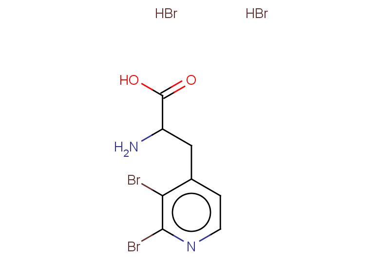 2-amino-3-(2,3-dibromopyridin-4-yl)propanoic acid dihydrobromide