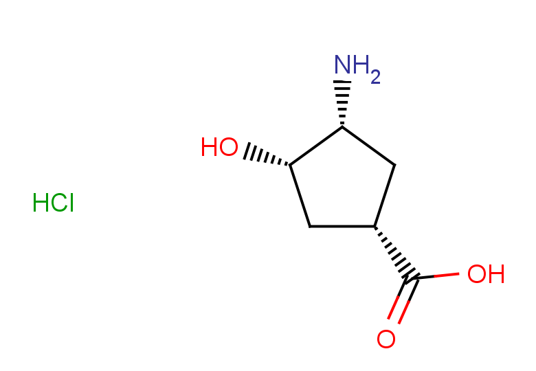 (1S,3R,4S)-3-amino-4-hydroxycyclopentane-1-carboxylic acid hydrochloride