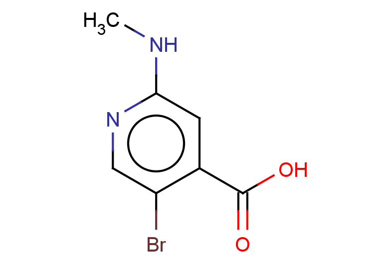 5-bromo-2-(methylamino)pyridine-4-carboxylic acid