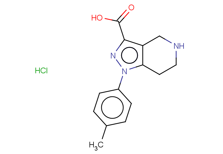 1-(4-methylphenyl)-1H,4H,5H,6H,7H-pyrazolo[4,3-c]pyridine-3-carboxylic acid hydrochloride