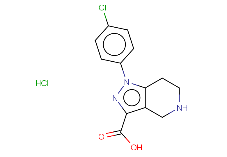 1-(4-chlorophenyl)-1H,4H,5H,6H,7H-pyrazolo[4,3-c]pyridine-3-carboxylic acid hydrochloride