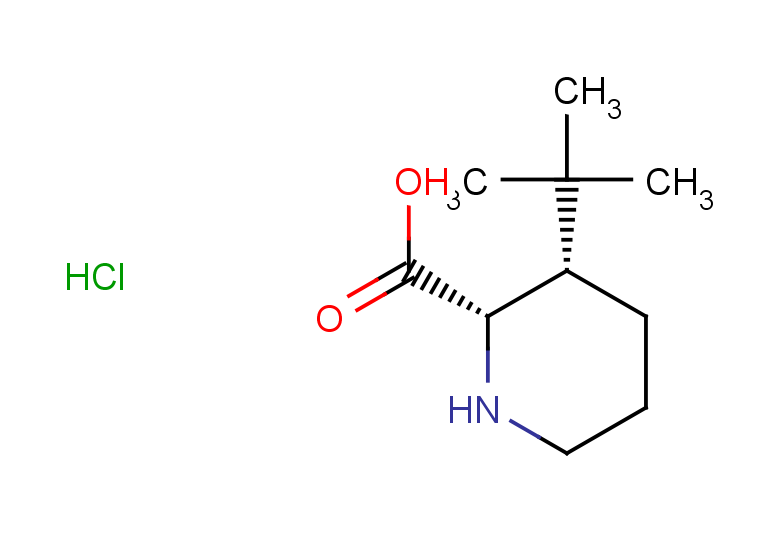 rac-(2R,3R)-3-tert-butylpiperidine-2-carboxylic acid hydrochloride, cis