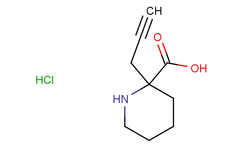 2-(prop-2-yn-1-yl)piperidine-2-carboxylic acid hydrochloride