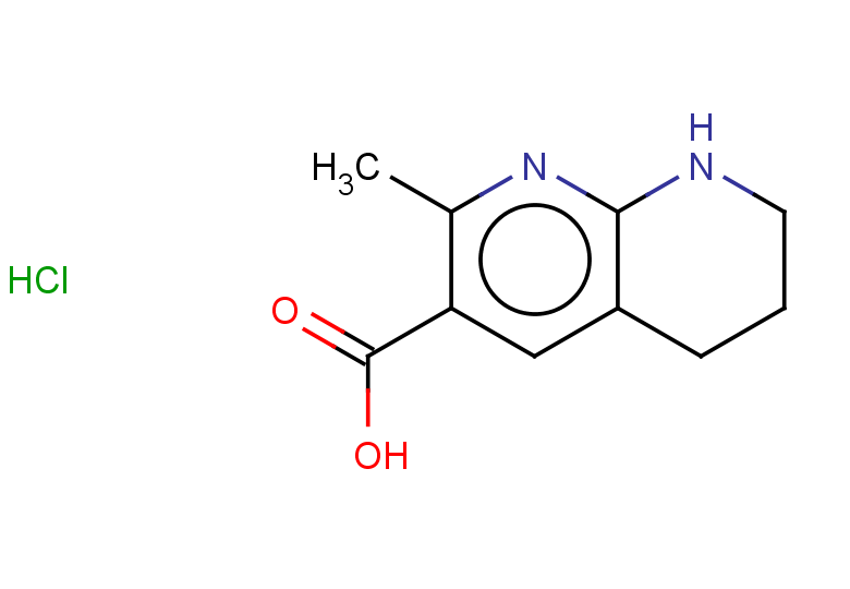 2-methyl-5,6,7,8-tetrahydro-1,8-naphthyridine-3-carboxylic acid hydrochloride