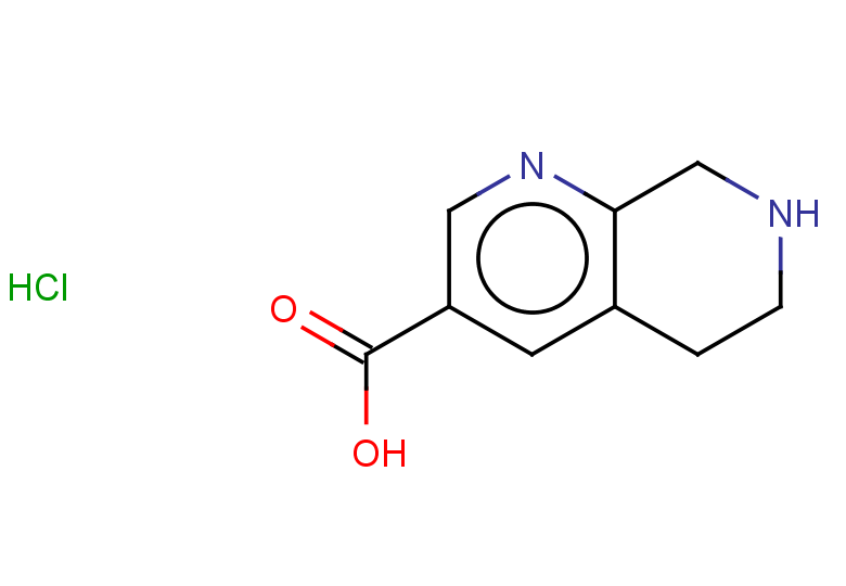 5,6,7,8-tetrahydro-1,7-naphthyridine-3-carboxylic acid hydrochloride