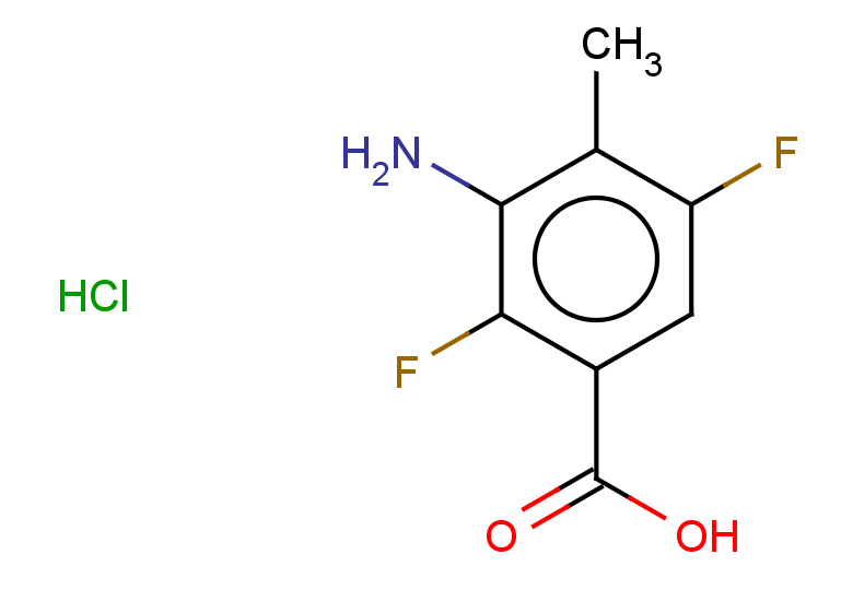 3-amino-2,5-difluoro-4-methylbenzoic acid hydrochloride