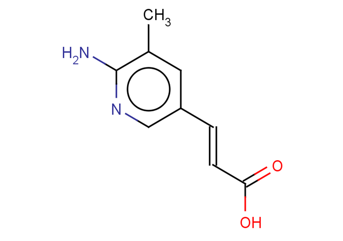 (2E)-3-(6-amino-5-methylpyridin-3-yl)prop-2-enoic acid