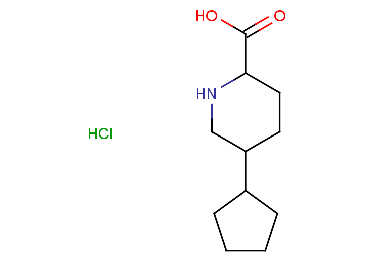 5-cyclopentylpiperidine-2-carboxylic acid hydrochloride, Mixture of diastereomers