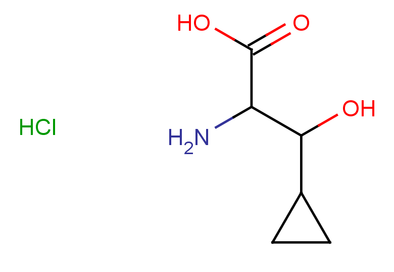 2-amino-3-cyclopropyl-3-hydroxypropanoic acid hydrochloride