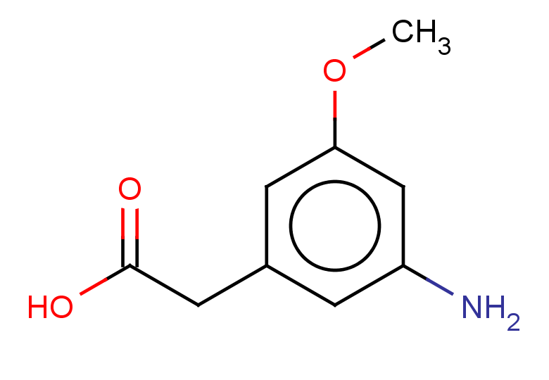 2-(3-amino-5-methoxyphenyl)acetic acid