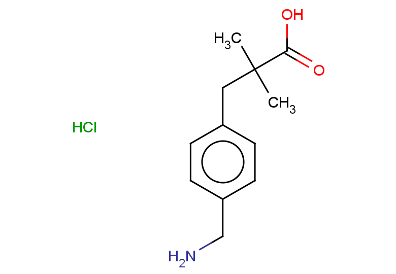 3-[4-(aminomethyl)phenyl]-2,2-dimethylpropanoic acid hydrochloride