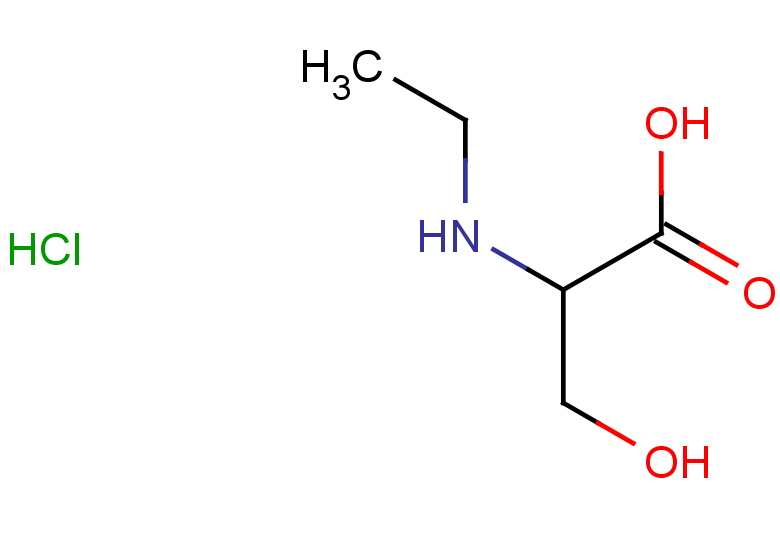 2-(ethylamino)-3-hydroxypropanoic acid hydrochloride